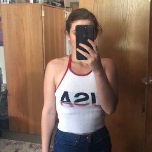 4th of July Crop Top